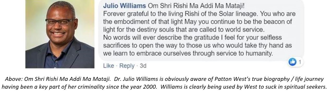 Dr. Julio E. Williams, The Rishi, Devra Patton West, Sedona Gateway, Divine Mother, Dr.Devra Patton West, Private Retreats,Private Sessions, Rishi Devra,The Rishi, Devra Patton West, Rishi Devra, Ascended Masters, Sedona Arizona,