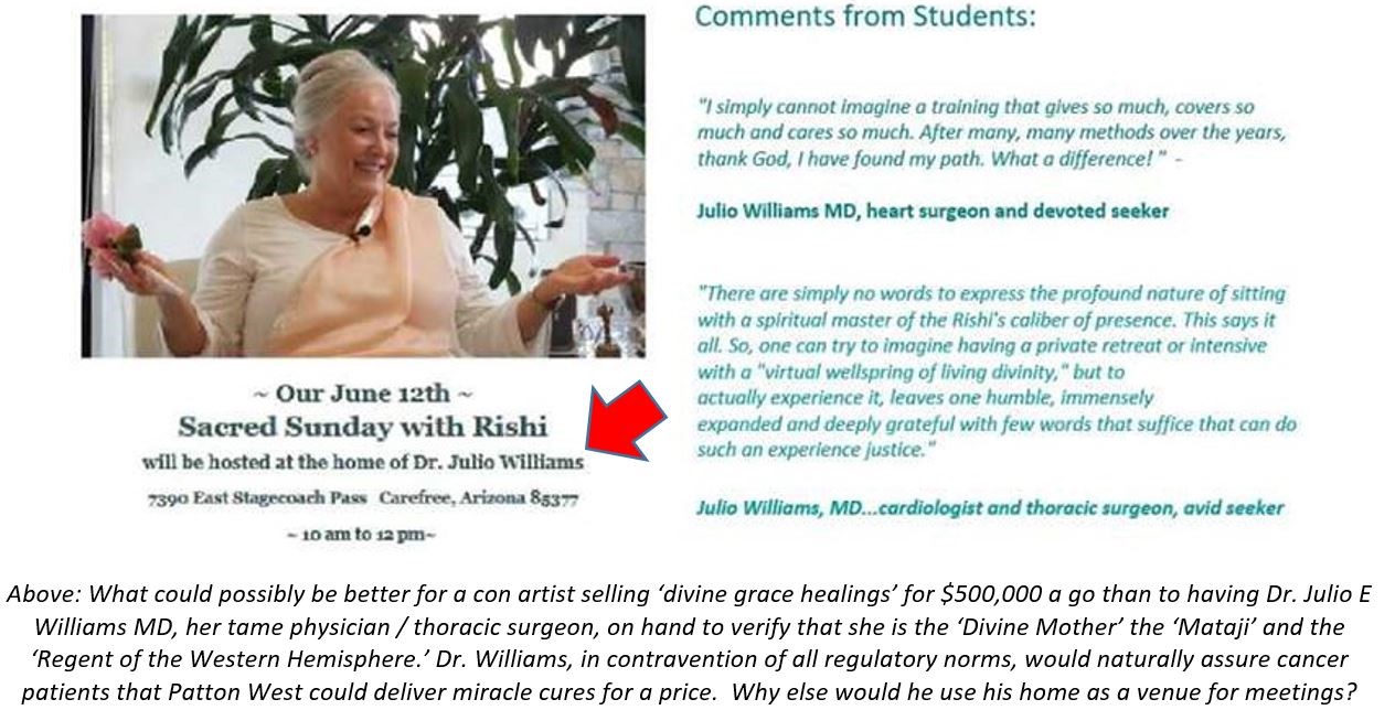 Dr. Julio E. Williams, The Rishi, Devra Patton West, Sedona Gateway, Divine Mother, Dr.Devra Patton West, Private Retreats,Private Sessions, Rishi Devra,The Rishi, Devra Patton West, Rishi Devra, Ascended Masters, Sedona Arizona,