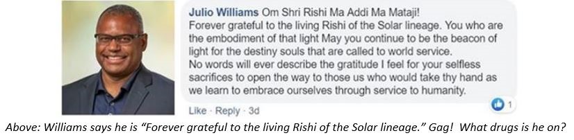 Dr. Julio E Williams, Essentia Health, The Rishi, Devra Patton West, Rishi Devra, Ascended Masters, Sedona Arizona,