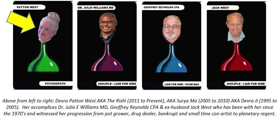 Dr. Julio E Williams, Geoffrey Reynolds CPA,The Rishi, Devra Patton West, Rishi Devra, Ascended Masters, Sedona Arizona,